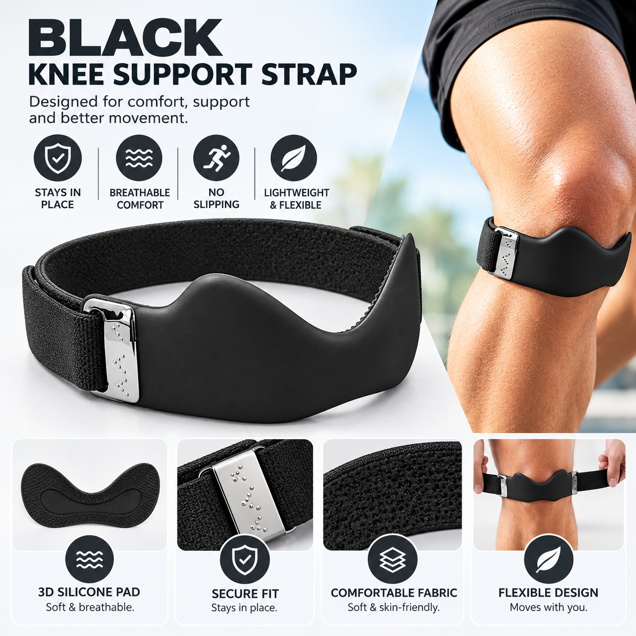 ActiveKnee Support Strap