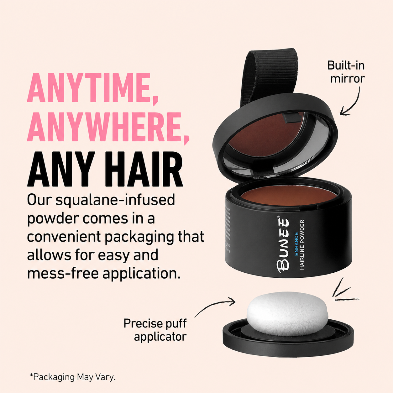 Instant Hairline Filler Powder