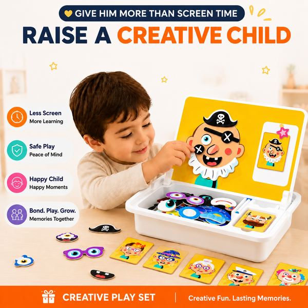 Magna Face Creative Puzzle Board