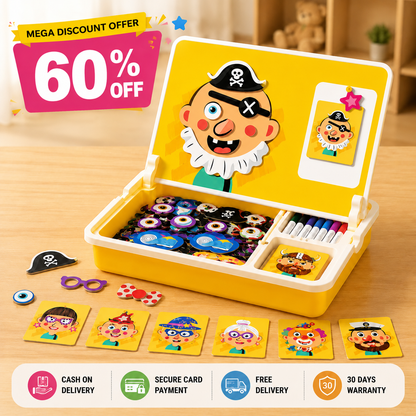 Magna Face Creative Puzzle Board