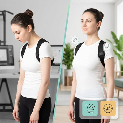 AlignPro Breathable Posture Brace