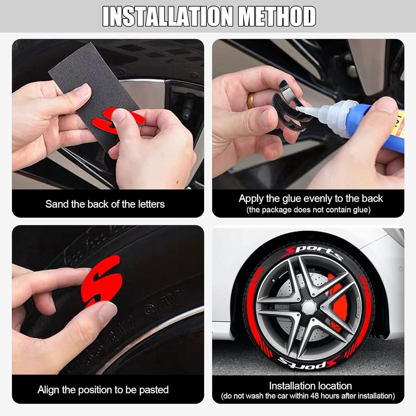 Sport Tire Decals