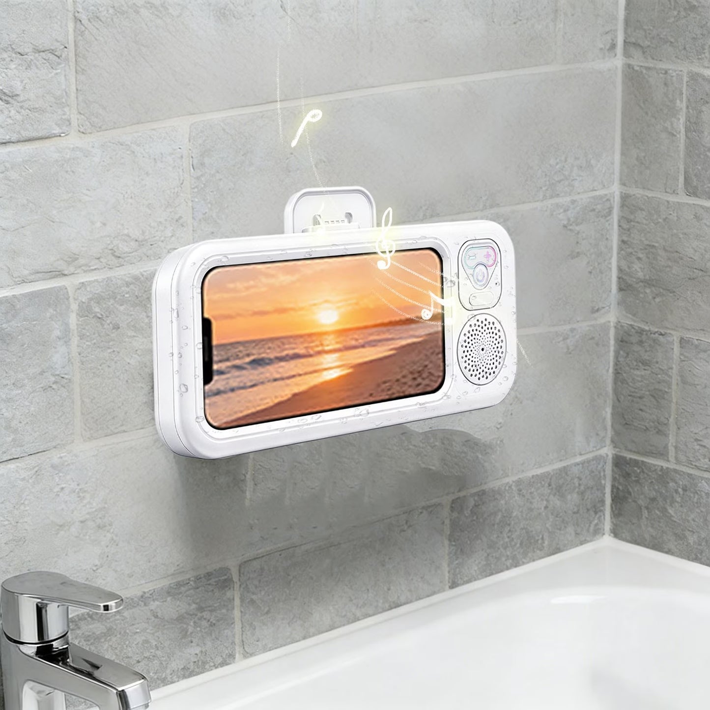 Smart Waterproof Shower TV Holder