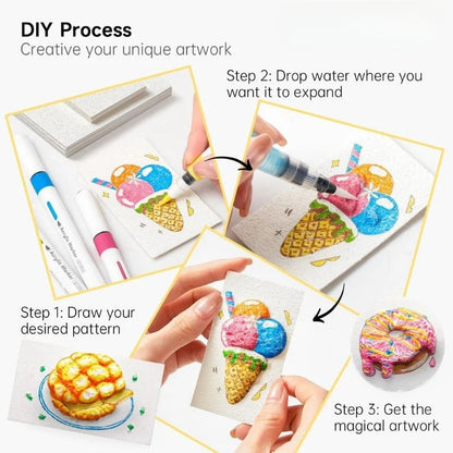 Magic Foam Texture Painting Kit