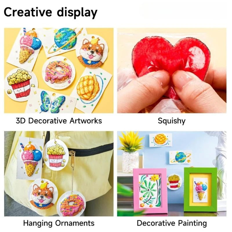 Magic Foam Texture Painting Kit