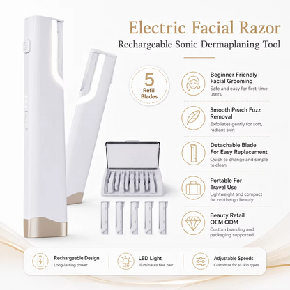 Rechargeable Facial Hair Remover
