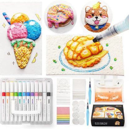 Magic Foam Texture Painting Kit