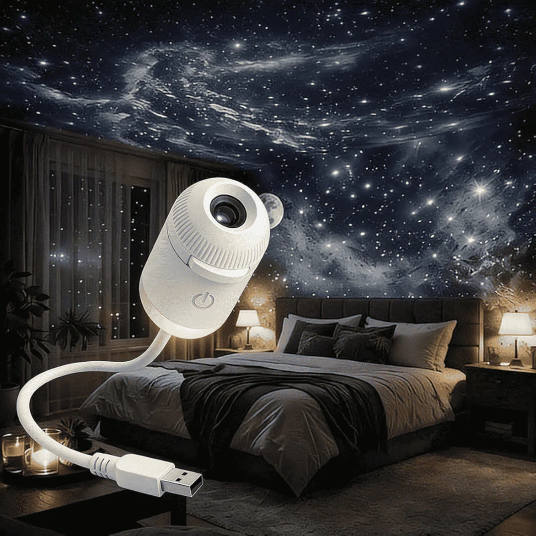 Galaxy Glow Star Projector Night Light